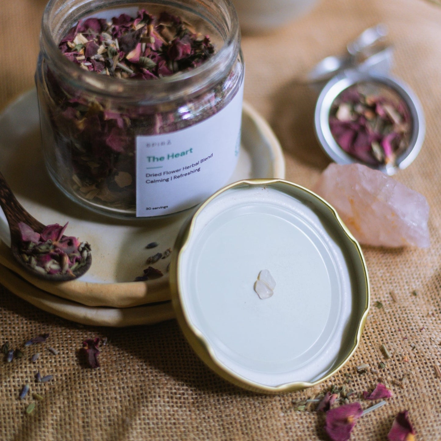 THE HEART | Dried Flower Herbal Blend